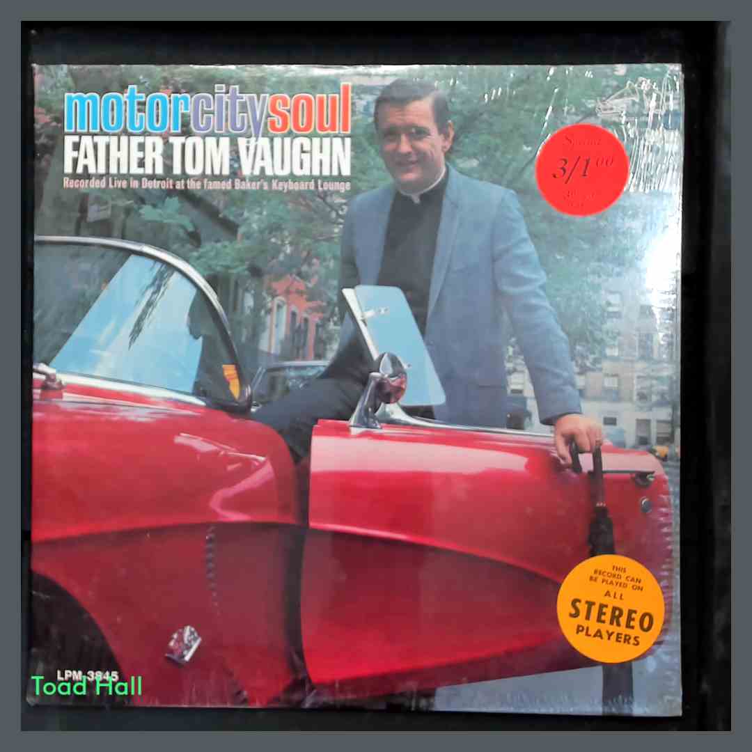 FATHER TOM VAUGHN Motor City Soul Mono LP Vintage Sealed Vinyl