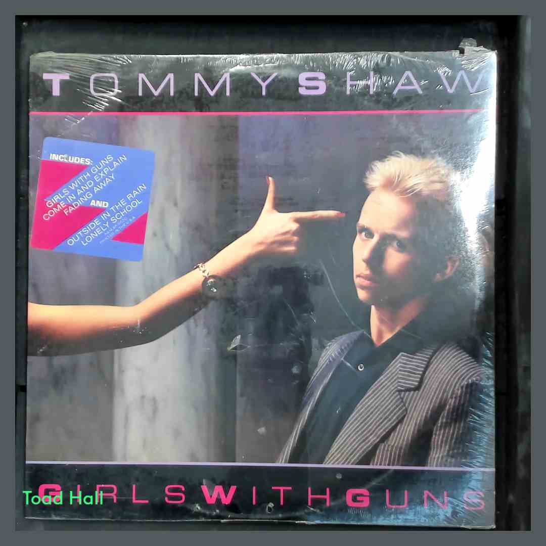 TOMMY SHAW Girls With Guns LP Vintage Sealed Vinyl