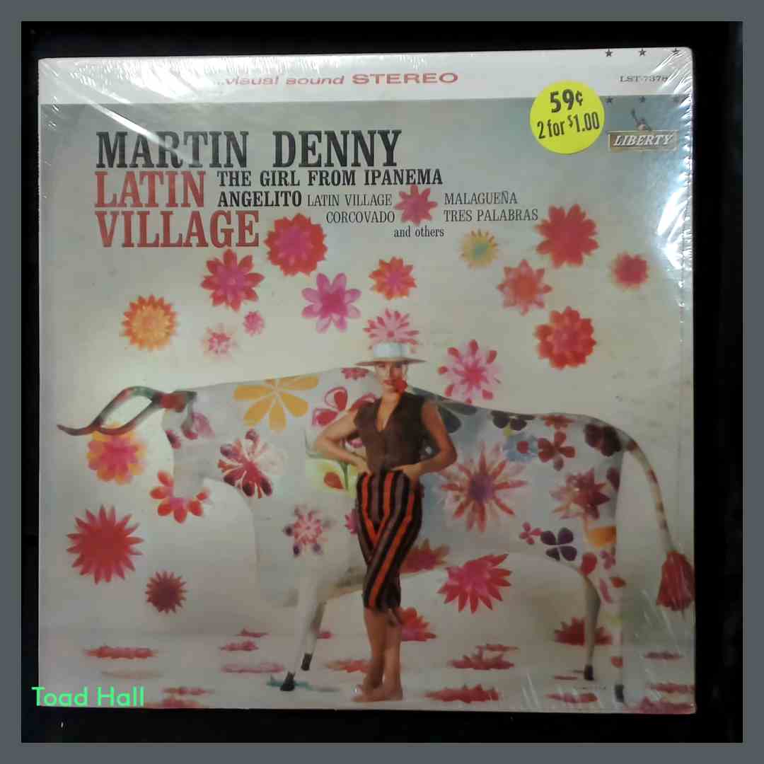 MARTIN DENNY Latin Village LP Vintage Sealed Vinyl