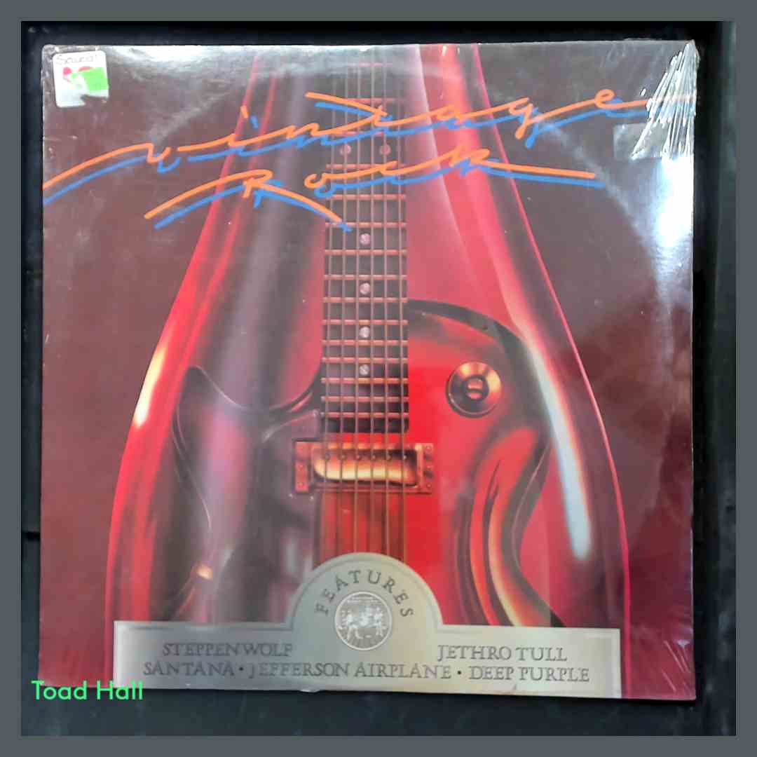 VARIOUS ARTISTS Vintage Rocks K-tel LP Jethro Tull, Deep Purple and more Vintage Sealed Vinyl