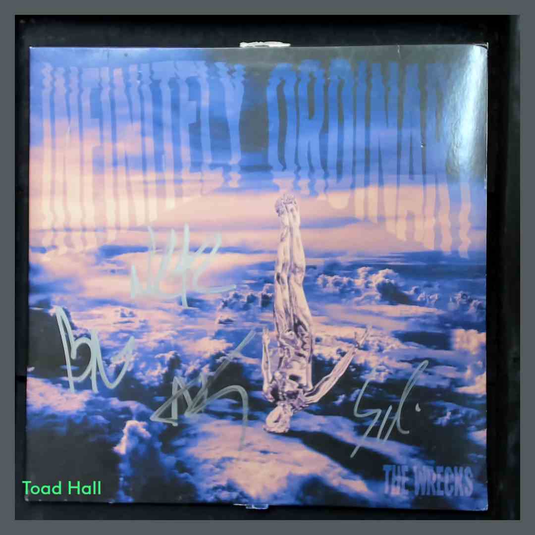 THE WRECKS Infinitely Ordinary LP **SIGNED** Used Vinyl