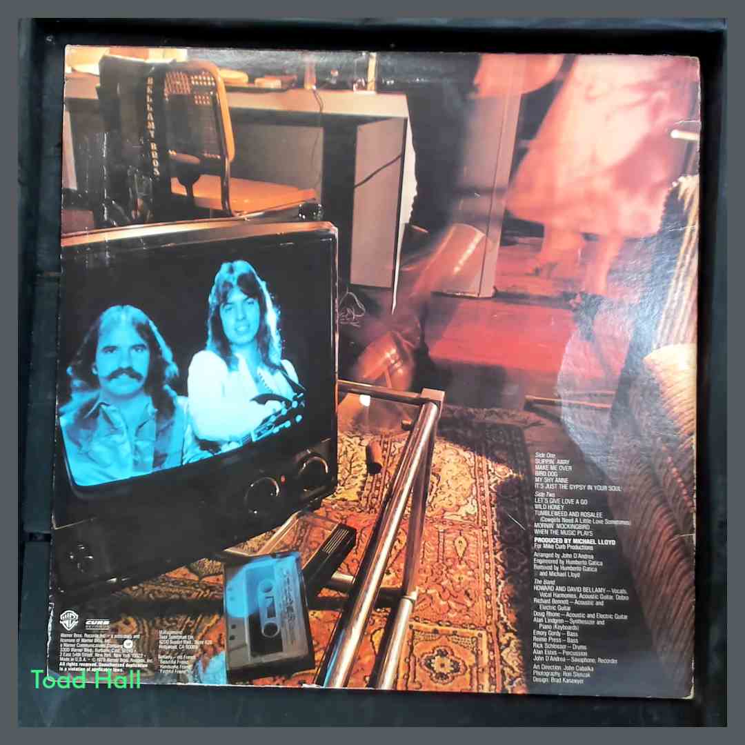BELLAMY BROTHERS Beautiful Friends Used Vinyl Promo Copy