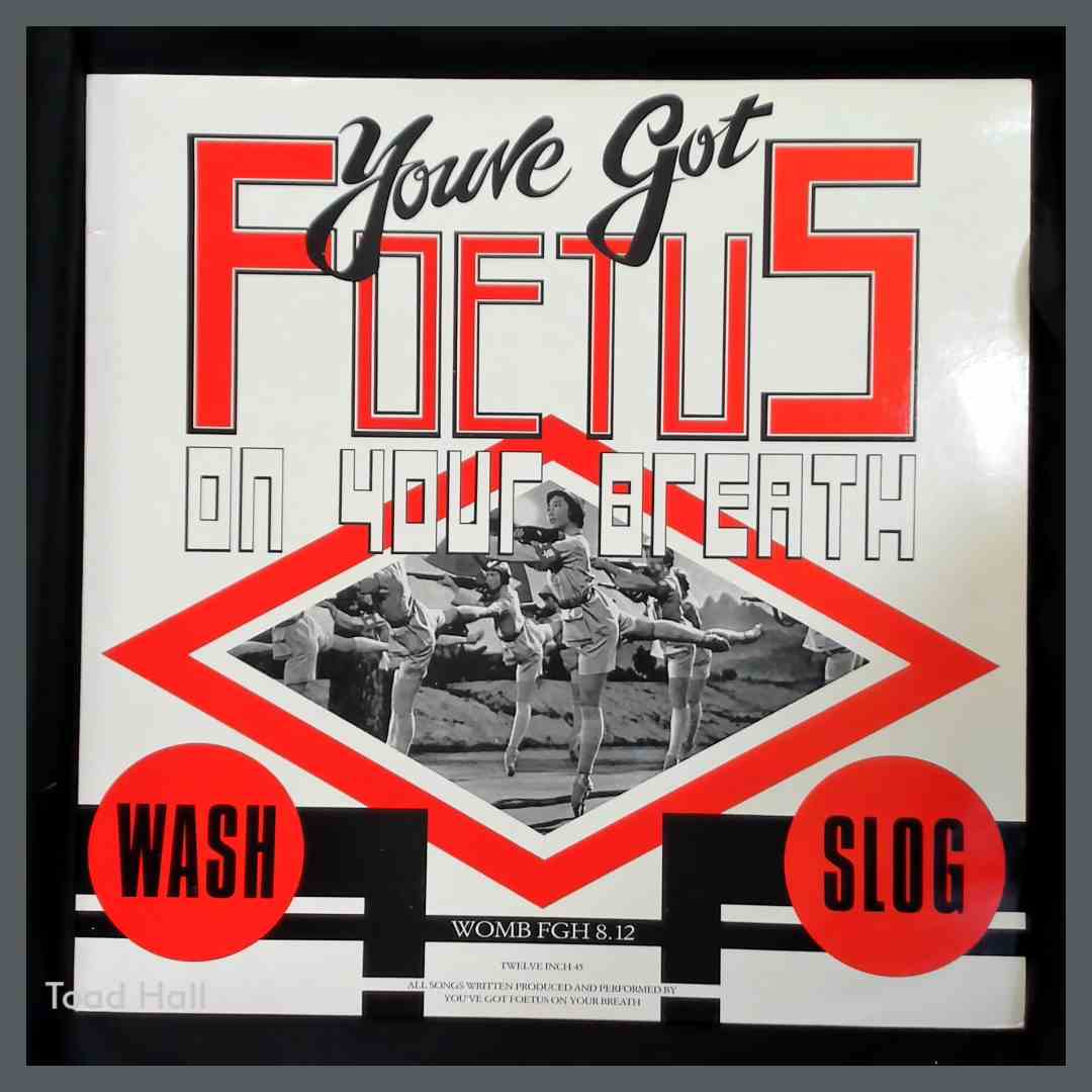 FOETUS Wash & Slog Used Vinyl LP 12 inch 45 RPM