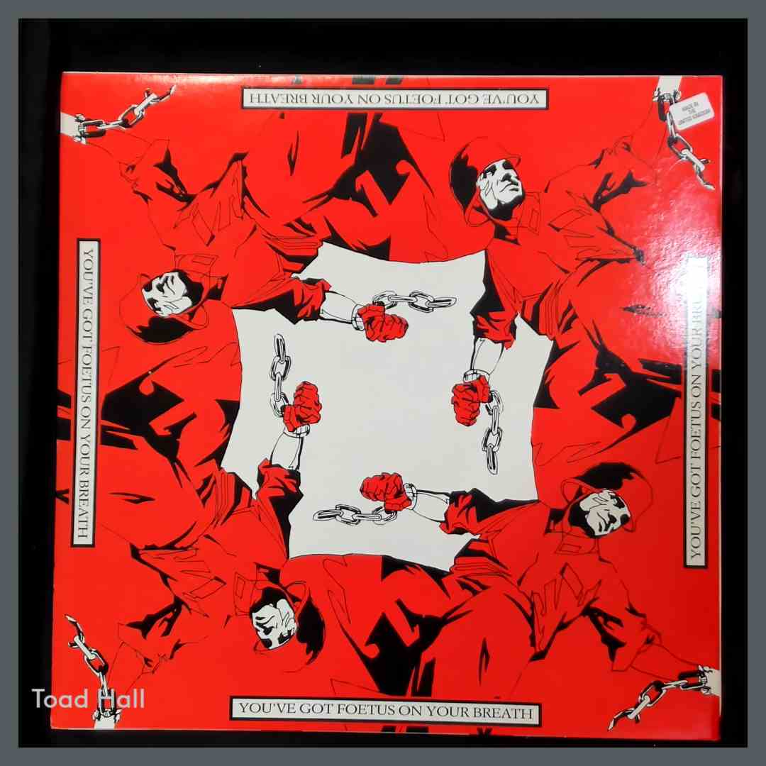 FOETUS Wash & Slog Used Vinyl LP 12 inch 45 RPM