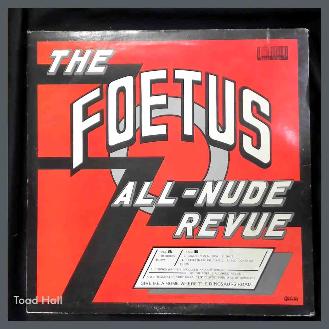FOETUS Bedrock Used Vinyl LP