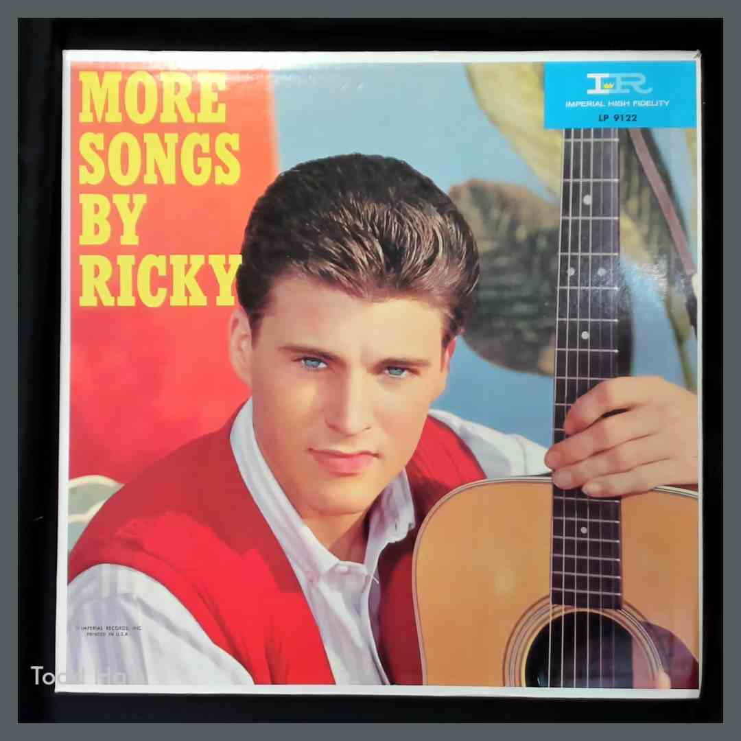 RICKY NELSON More Songs By Ricky Used Vinyl LP Imperial LP 9122 Mono Gatefold, No Poster