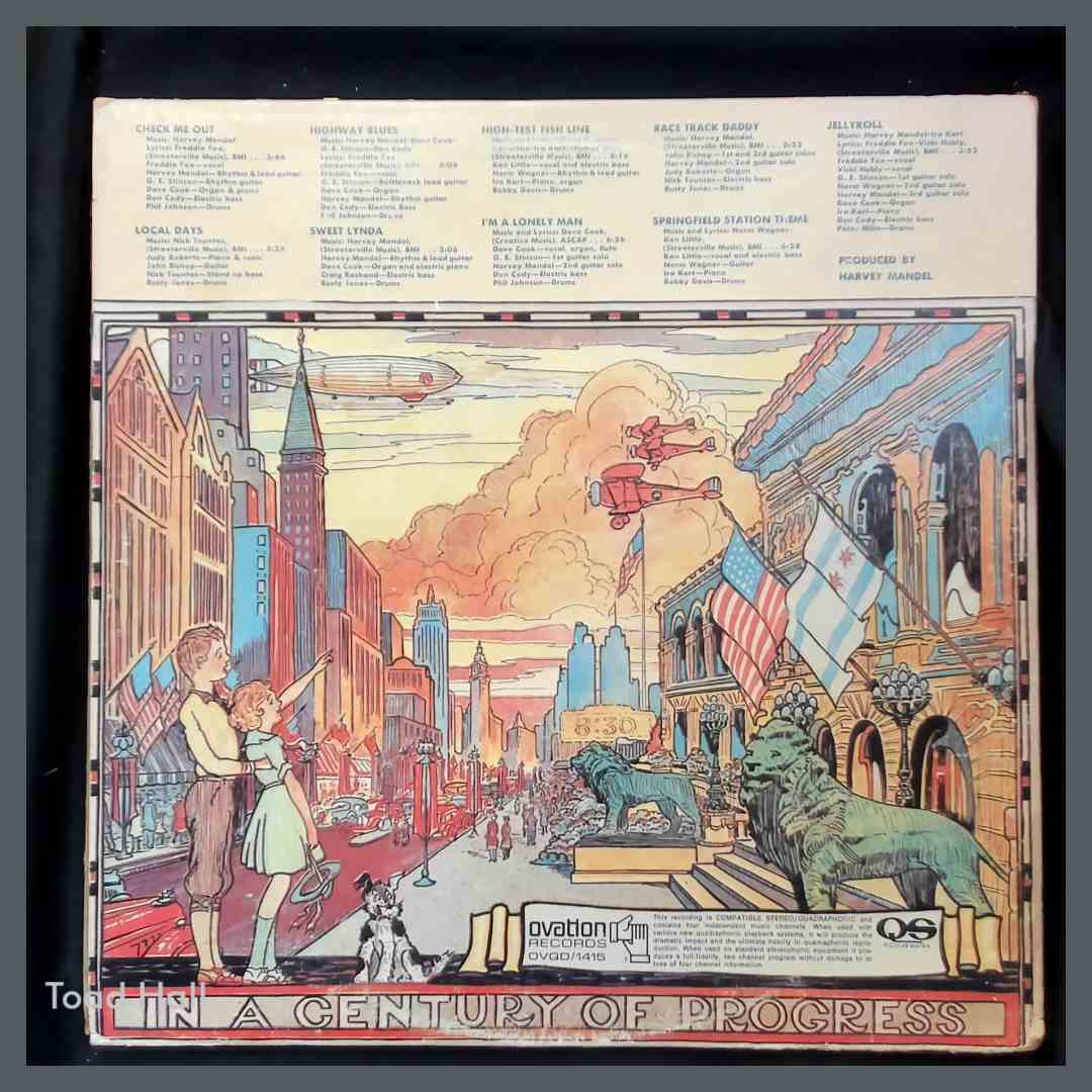 VARIOUS ARTISTS Get Off In Chicago Produced by Harvey Mandel Used Vinyl LP Quadraphonic