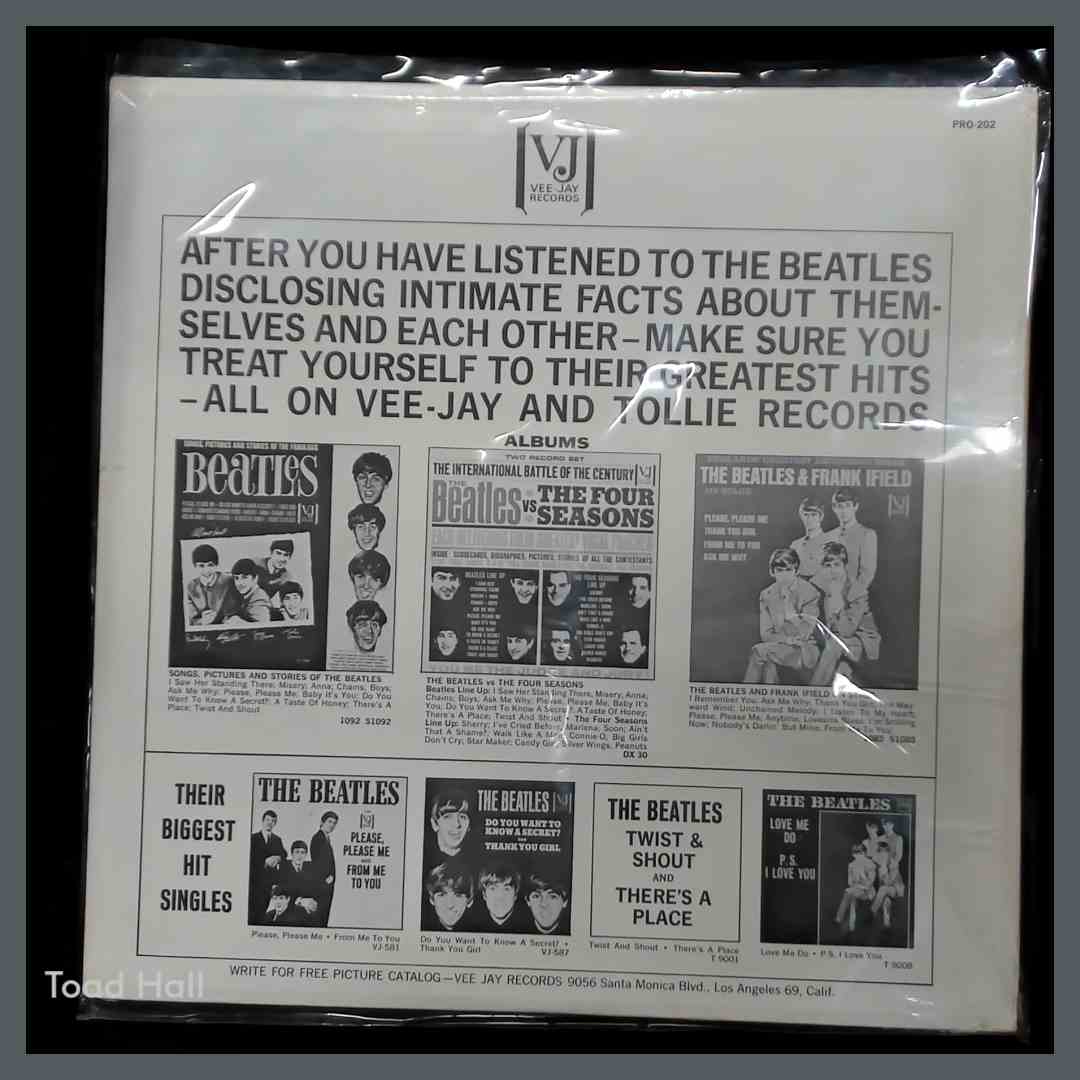 BEATLES Hear The Beatles Tell All Vintage Sealed Vinyl LP