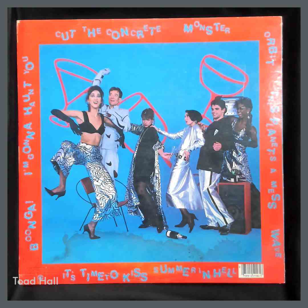 FRED SCHNEIDER & THE SHAKE SOCIETY Self-titled Used Vinyl LP