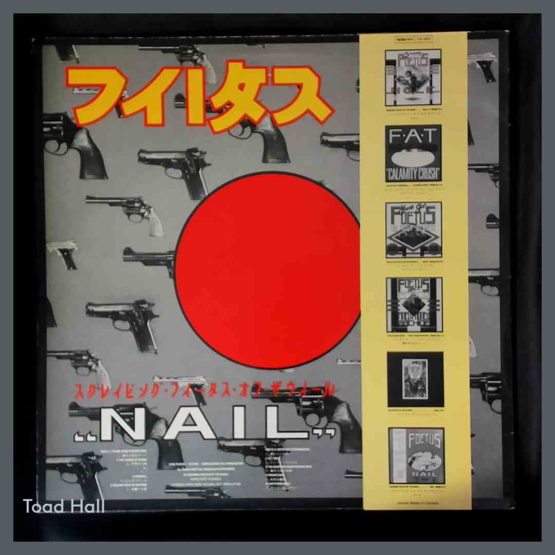 Scraping Foetus Off The Wheel／Nail【レア!!】 SCRAPING FOETUS OFF THE WHEEL Nail Used Vinyl LP
