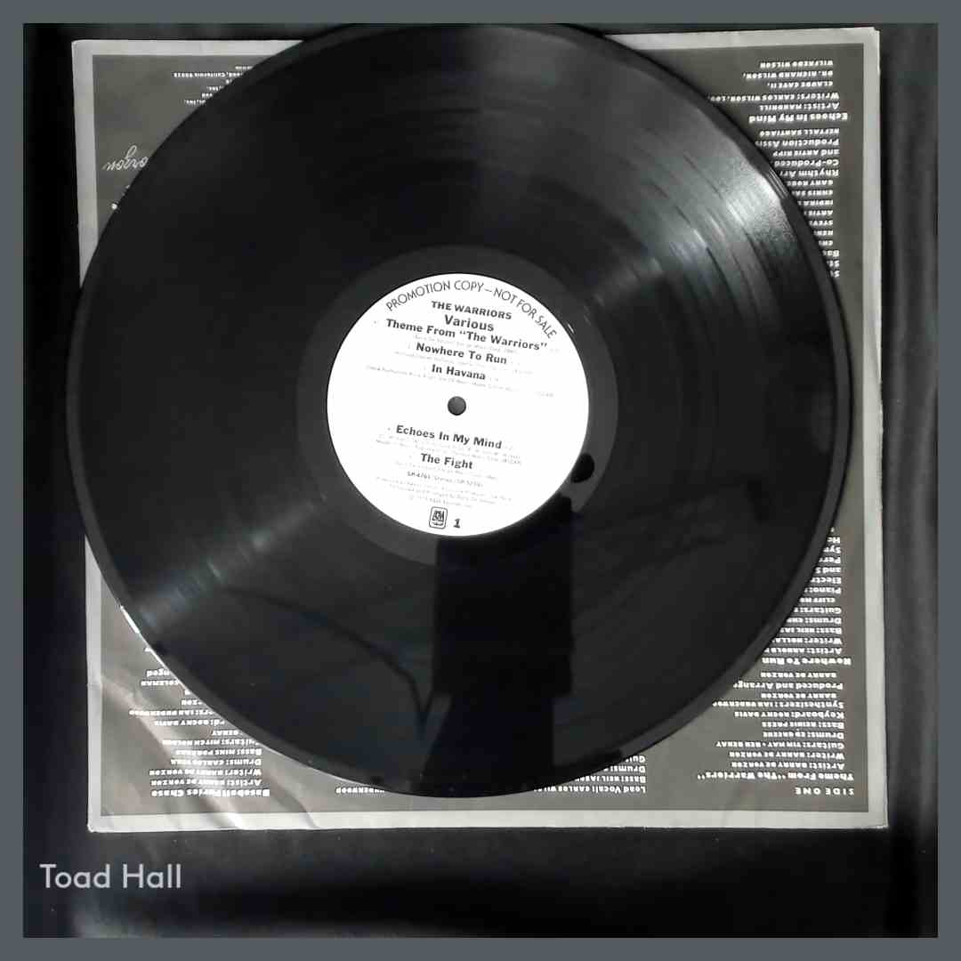 VARIOUS ARTISTS The Warriors Soundtrack Used Vinyl LP Promo