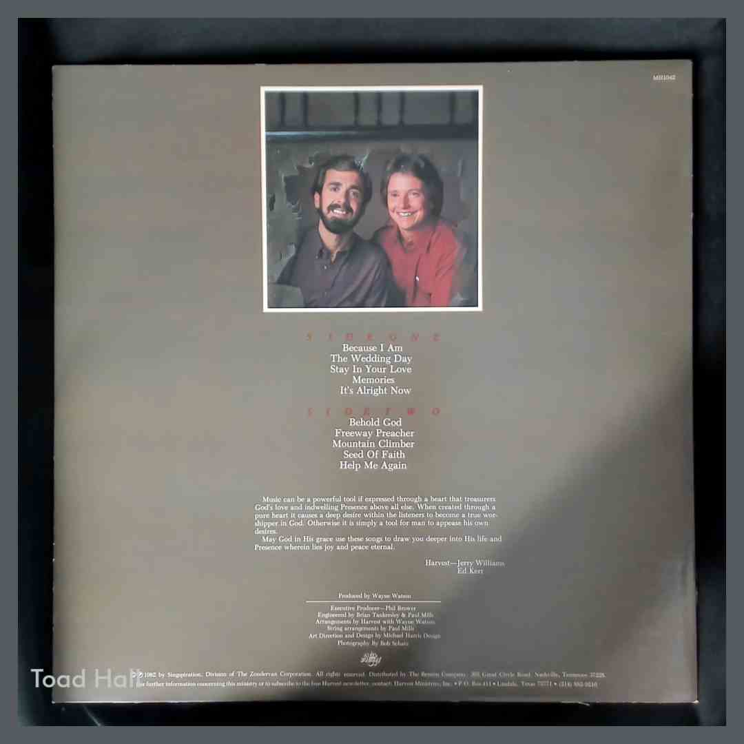 HARVEST It's Alright Now Used Vinyl LP