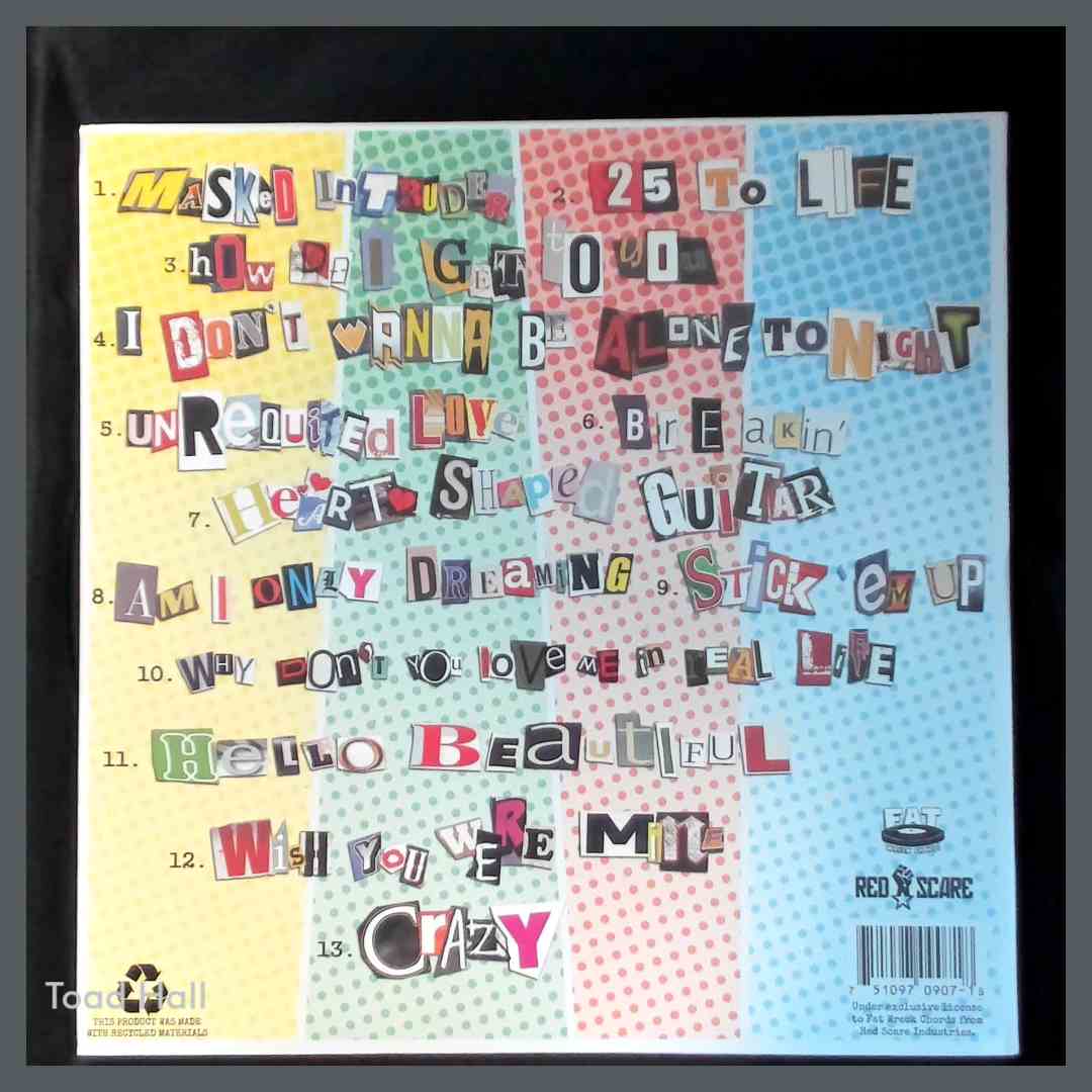 MASKED INTRUDER Masked Intruder Used Vinyl LP