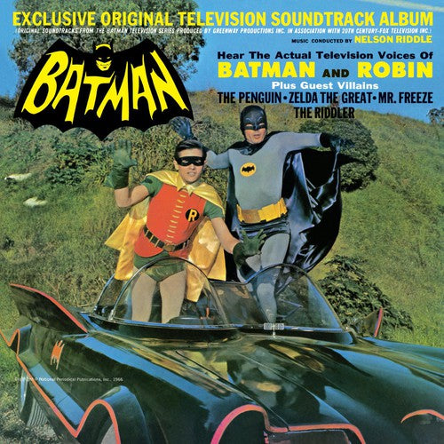 NELSON RIDDLE Batman (Original Soundtrack) New Vinyl LP