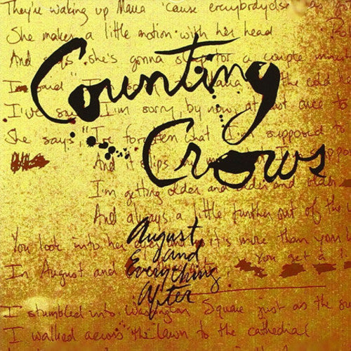 COUNTING CROWS August And Everything After New Vinyl LP