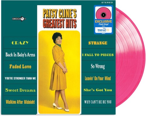 PATSY CLINE Patsy Cline's Greatest Hits (Pink Vinyl) New Vinyl LP