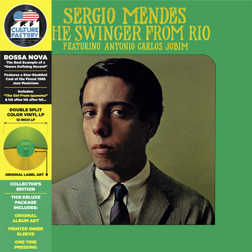 SERGIO MENDES The Swing from Rio Colored Vinyl Green Yellow New Vinyl LP