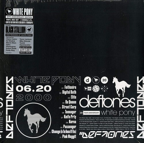 Deftones White Pony 20th Anniversary Deluxe Edition/4LP W/LITHOGRAPH New Vinyl