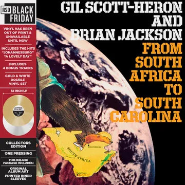 Gil Scott-Heron and Brian Jackson From South Africa To South Carolina - VINYL - RSD BF 2024