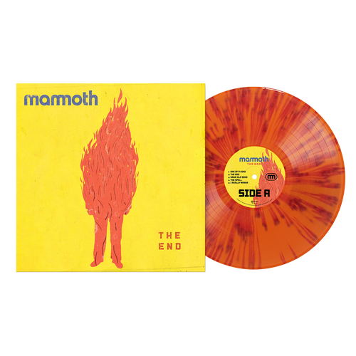 MAMMOTH The End (Orange with Red Splatter Vinyl) New Vinyl LP