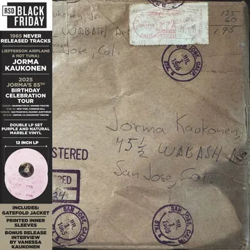 JORMA KAUKONEN Wabash Avenue LPx2 RSD BF 2025
