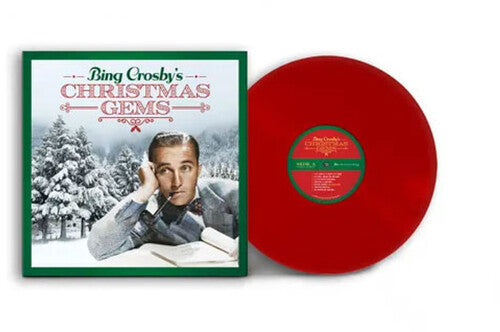 BING CROSBY Bing Crosby's Christmas Gems New Vinyl LP RED VINYL