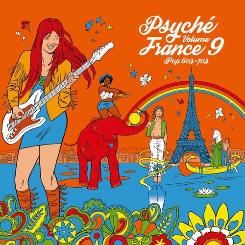 VARIOUS ARTISTS Psyche France Vol. 9 New Vinyl LP RSD 2024