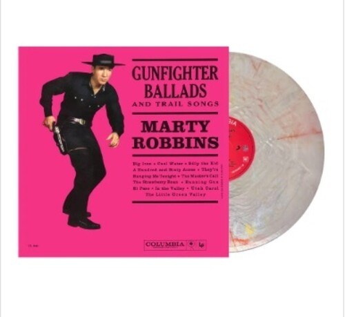 MARTY ROBBINS Gunfighter Ballads and Trail Songs New Vinyl LP Silver and Red Vinyl