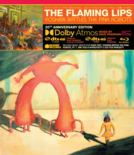 FLAMING LIPS Yoshimi Battles The Pink Robots Blu-Ray NEW