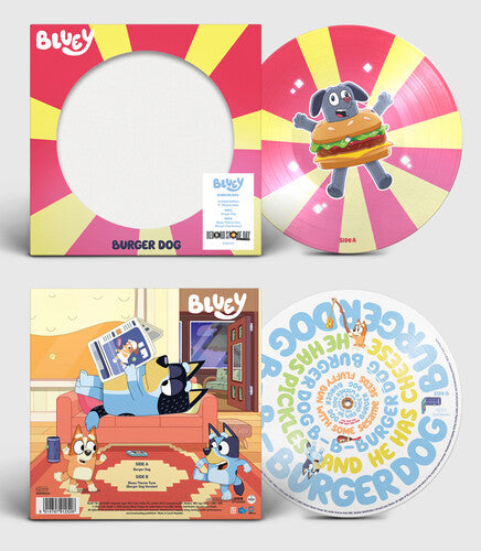 BLUEY Burger Dog / Bluey Theme Tune (Burger Dog Version) - Limited Picture Disc 7-Inch Vinyl [Import] New Vinyl RSD 2025