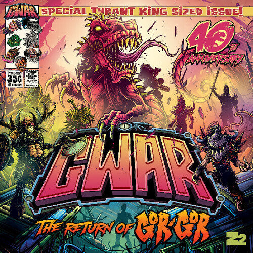 GWAR The Return of Gor Gor (180g Vinyl) Purple Vinyl New Vinyl LP