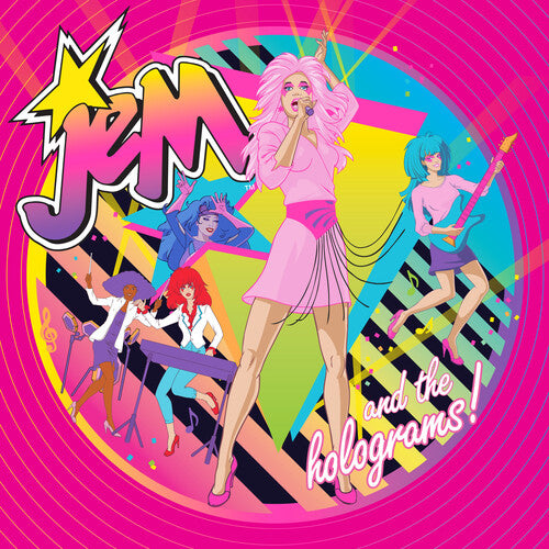JEM AND THE HOLOGRAMS Self-Titled (40th Anniversary) New Vinyl LP