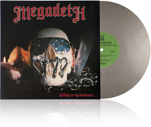 MEGADETH Killing Is My Business...And Business Is Good (Silver Vinyl) New Vinyl LP