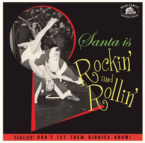VARIOUS ARTISTS Santa Is Rockin' And Rollin' New Vinyl LP