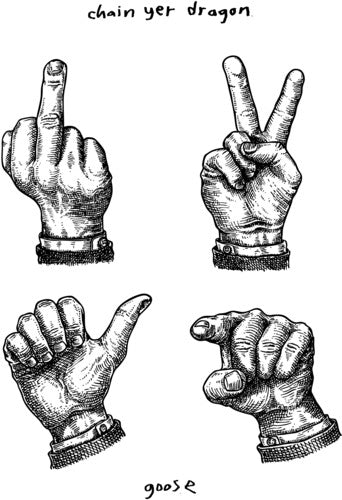 GOOSE Chain Yer Dragon New Vinyl 3 LP