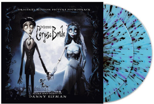 DANNY ELFMAN Corpse Bride (Original Soundtrack) (Blue, Purple, and Black Splatter Vinyl) New Vinyl 2 LP