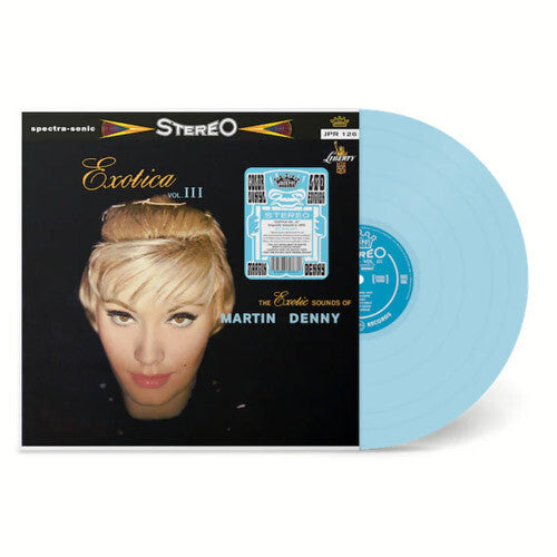 MARTIN DENNY Exotica Vol. III (Sky Blue Vinyl) New Vinyl LP