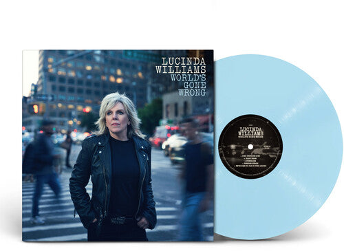 LUCINDA WILLIAMS World's Gone Wrong (Blue Vinyl) New Vinyl LP
