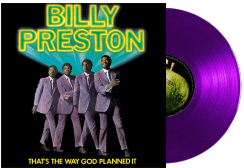 BILLY PRESTON That's The Way God Planned It (Purple Vinyl) New Vinyl LP
