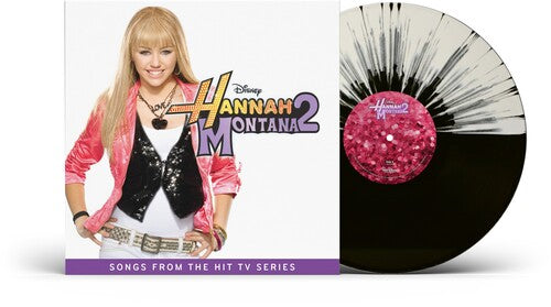 HANNAH MONTANA Hannah Montana 2 (Original Soundtrack) (Black and White Splatter Vinyl) New Vinyl LP