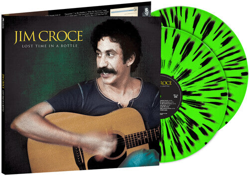 JIM CROCE Lost Time In A Bottle New Vinyl LP Double Lime Green and Black Splatter Vinyl