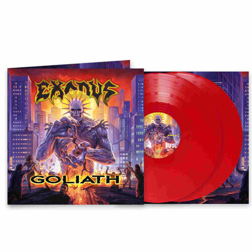 EXODUS Goliath New Vinyl LP Red Vinyl