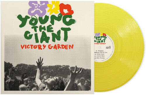 YOUNG THE GIANT Victory Garden New Vinyl LP Indie Exclusive Yellow Vinyl