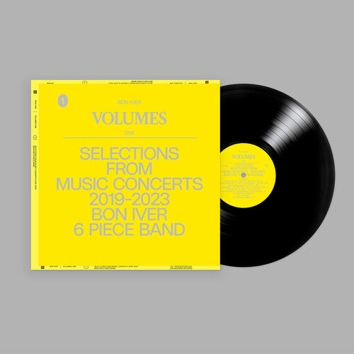BON IVER Volumes: One Selections From Music Concerts 2019-2023 6 Piece Band New Vinyl LP