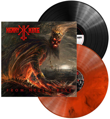 KERRY KING From Hell I Rise New Vinyl LP Toxic Orange Vinyl