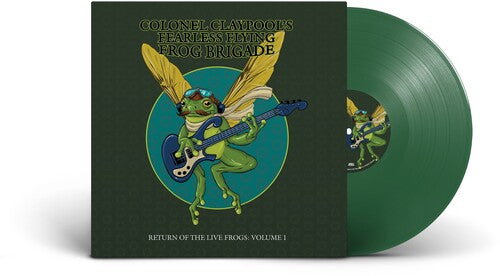 LES CLAYPOOL'S FEARLESS FLYING FROG BRIGADE Return of the Live Frogs: Volume 1 (Green Vinyl) New Vinyl LP
