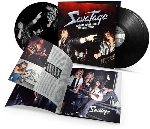 SAVATAGE Madness Reigns From The Gutter (1990) New Vinyl 3 LP