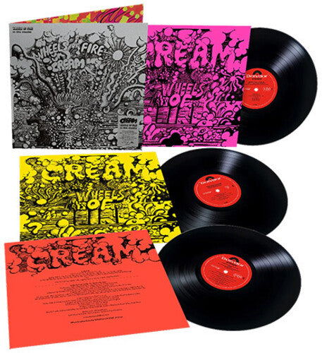 CREAM Wheels Of Fire: In The Studio New Vinyl 3 LP
