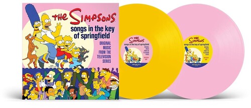 The Simpsons Songs In The Key Of Springfield New Vinyl LP