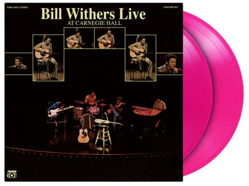 BILL WITHERS Live At Carnegie Hall (Translucent Magenta Vinyl) New Vinyl 2 LP